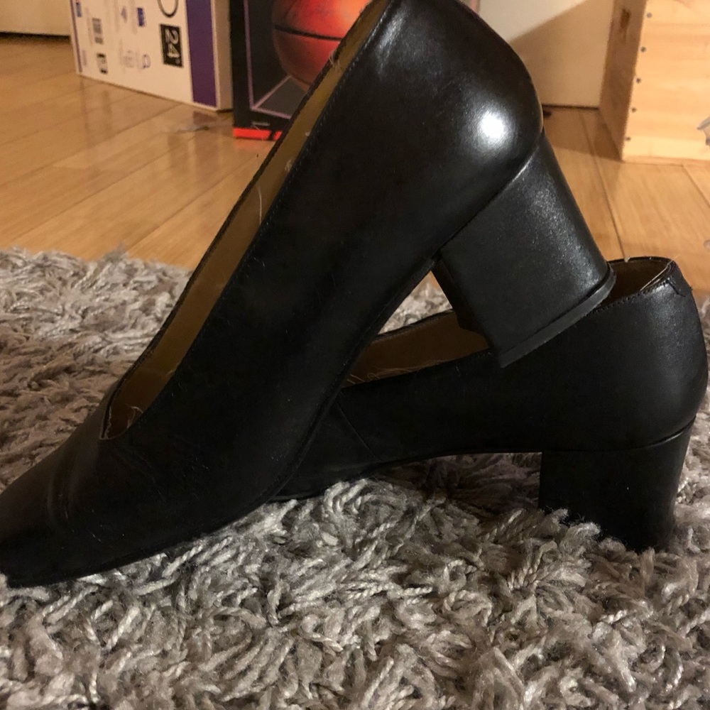 Black work heels
